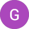 A purple circle with a white capital letter "G" in the center, perfect for signifying reviews and testimonials.